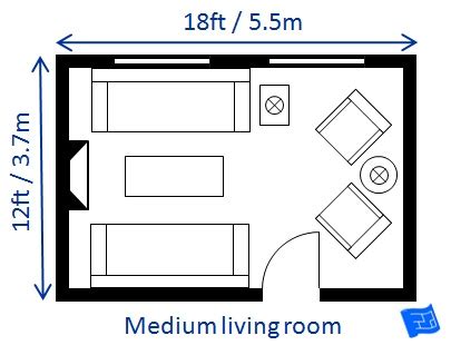 living room standard size in meters|Average Living Room Dimensions and Size Guide .